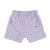 baby swim shorts | lavender w/ animal print