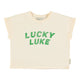 T'shirt | Ecru w/ "lucky luke" print