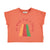 T'shirt | Orange w/ multicolor print