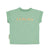 baby t'shirt | green w/ multicolor circle print