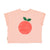t' shirt | light pink w/ "stay fresh" print