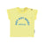 baby t'shirt | yellow w/ ice cream print