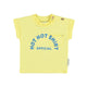 baby t'shirt | yellow w/ ice cream print