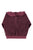 Baby Terry cotton sweatshirt | Aubergine w/ animal print