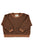 Terry cotton sweatshirt | Brown w/ animal print