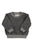 Baby Terry cotton sweatshirt | Grey w/ animal print