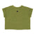 Terry cotton baby 'shirt | Dark green w/ "cavalier" print