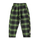 Trousers | Green & black checkered