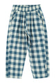 Unisex trousers | Blue & white checkered