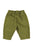 Baby Unisex trousers | Khaki w/ black flowers