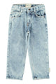 Unisex trousers | Washed blue denim