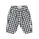 baby trousers | black & white checkered