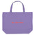 XL bag | purple w/ lips print
