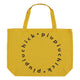 XL logo bag | Yellow mustard