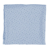 XXL swaddle/blanket | Blue w/ little stars