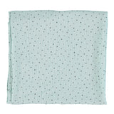 XXL swaddle/blanket | Light green w/ little stars
