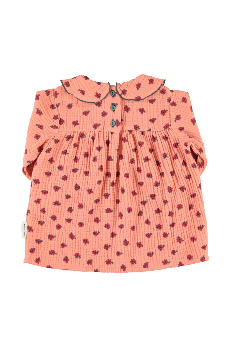 Baby Dress Pink with Little Flowers