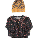 Baby Shorties Black with Flowers