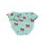 baby high waisted shorties | blue w/ red bows