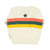 baby sweatshirt | ecru w/ multicolor stripes print