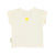 baby t'shirt | ecru w/ multicolor "camp" print