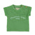 baby t'shirt | green w/ "mountain lake" print