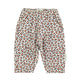 baby trousers  | ecru animal print