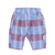 baby unisex trousers | blue checkered