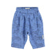 baby unisex trousers | blue w/ black tigers