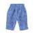 baby unisex trousers | blue w/ black tigers