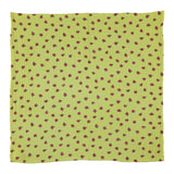 Bandana Pistachio Green with Little Flowers