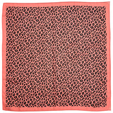 Chiffon Bandana Pink with Animal Print