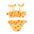 bikini |  yellow w/ red bows