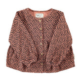 Blouse Pink with Animal Print
