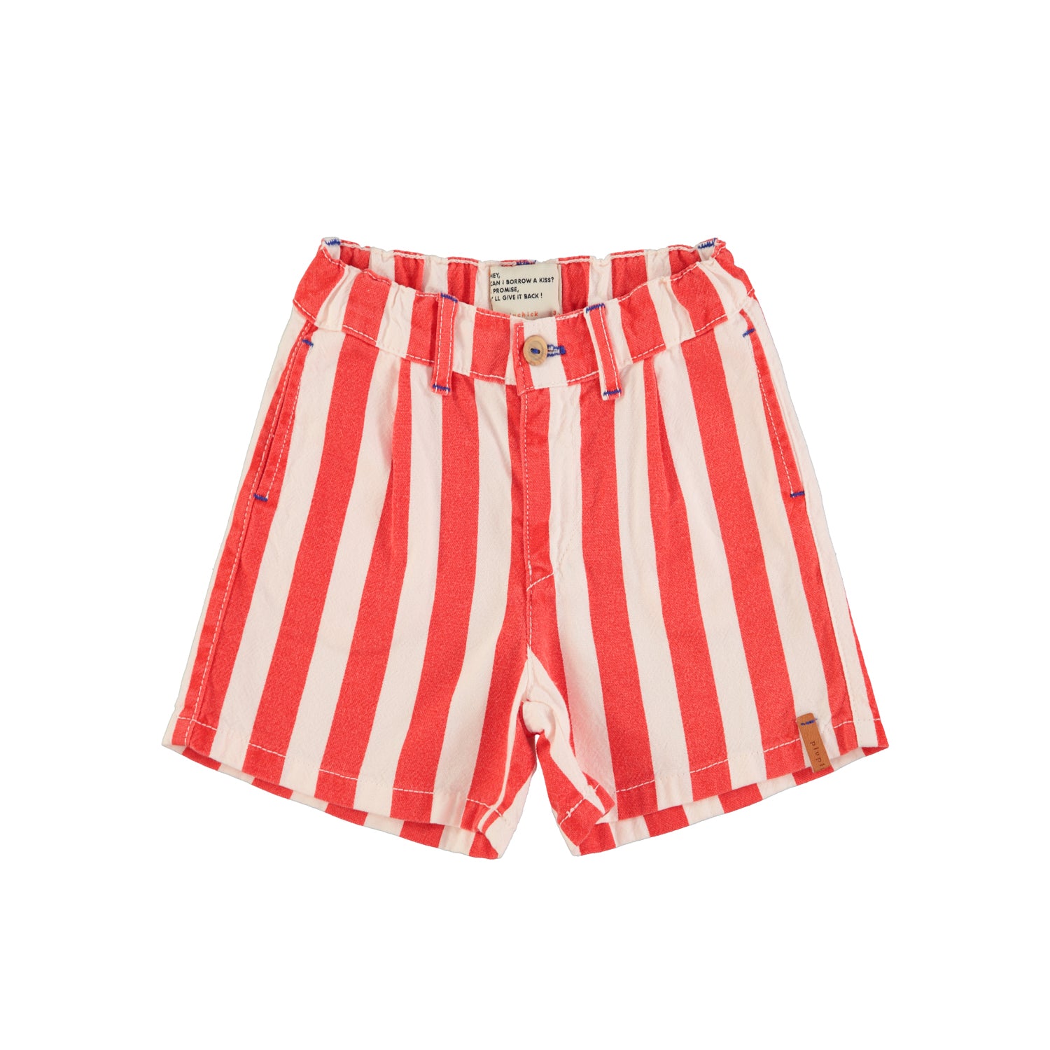 boy shorts | white & red stripes – piupiuchick