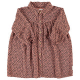 Short Dress Pink with Animal Print