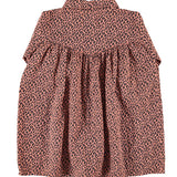 Short Dress Pink with Animal Print