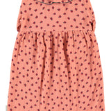 Long Dress Pink with Little Flowers