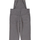 Dungarees Grey with Black Stripes