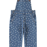 Dungarees Washed Navy Denim with Stars