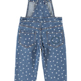 Dungarees Washed Navy Denim with Stars
