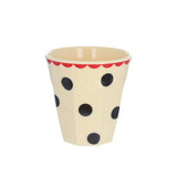 Glass | Black Polka Dots