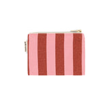 Handbag Small | Large Stripes, Brick & Strawberry