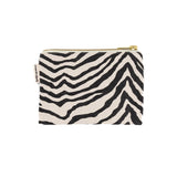 Handbag Small | Zebra print, Greige