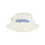 hat | white w/ "eighties" print