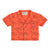 baby hawaiian shirt | orange w/  black tigers