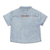 hawaiian shirt | blue light denim