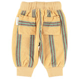 Baby Jogging Pants Sand with Double Stripes