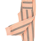 Jogging Pants Light Pink with Double Stripes