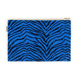 Handbag Big | Zebra print, Blue
